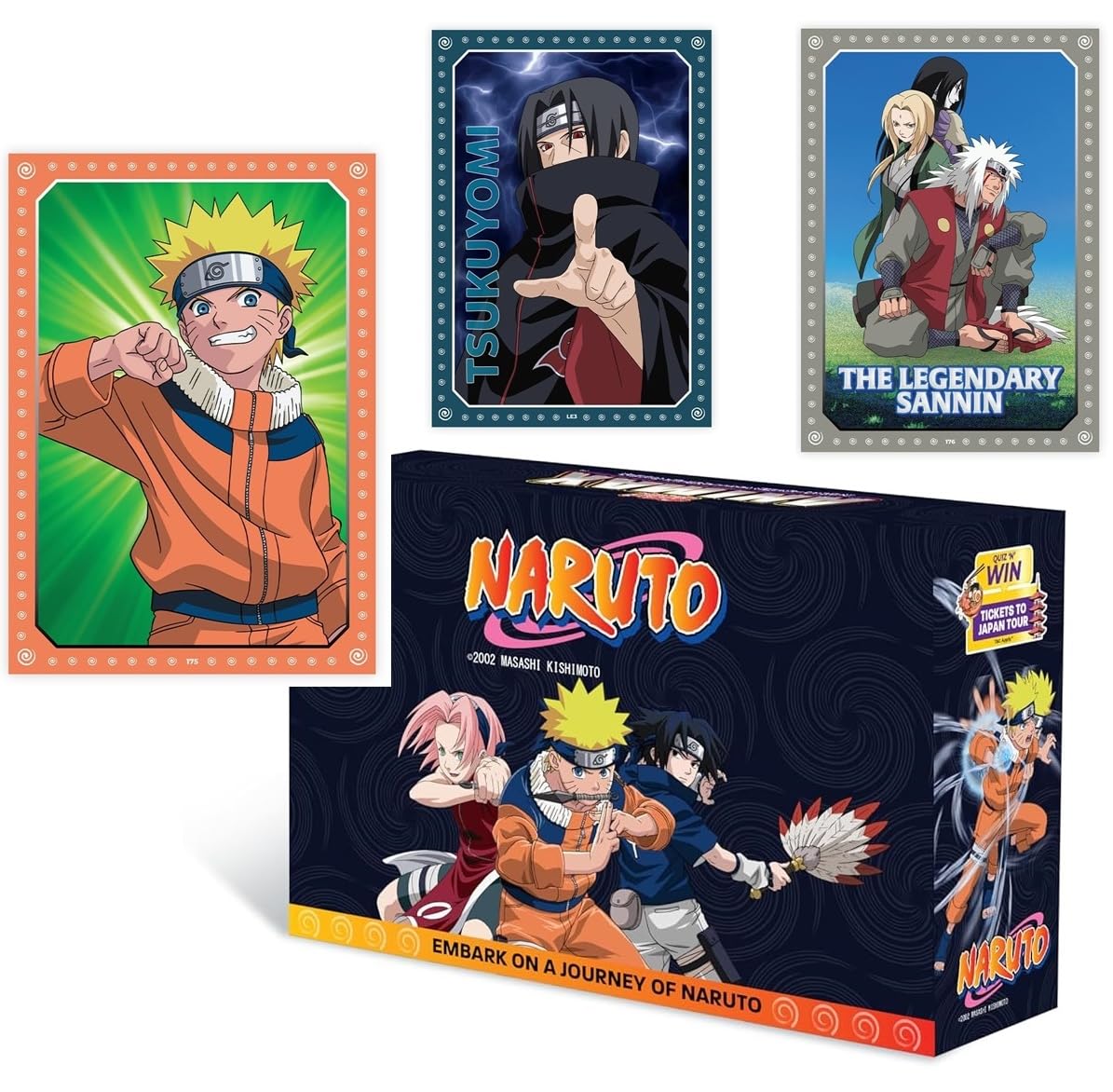 Topps Animax 2024 Official Naruto Collectible Card Game (Jumbo